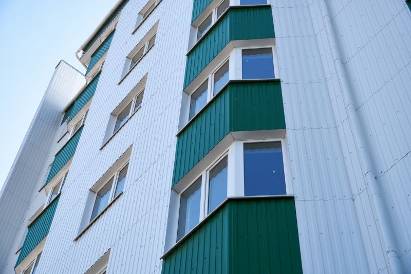 Siding on a Residential Facade