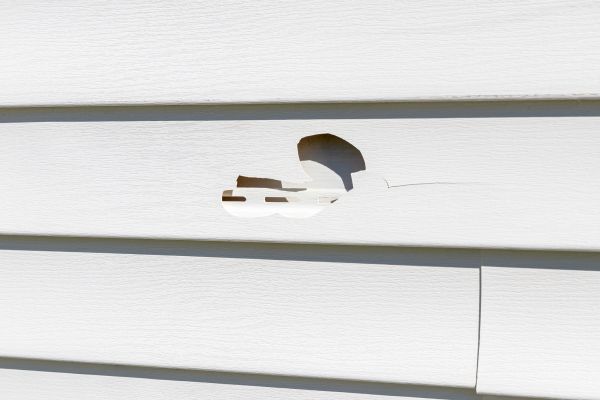 Cost of White Vinyl Siding Repair in Crown Point